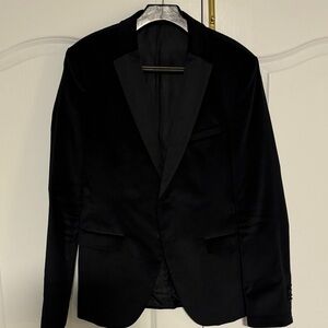 Boss Classic Black sport Coat velvet